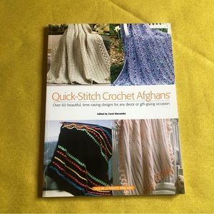 3/$20 Quick-Stitch Crochet Afghans: Over 60…by Carol Alexander